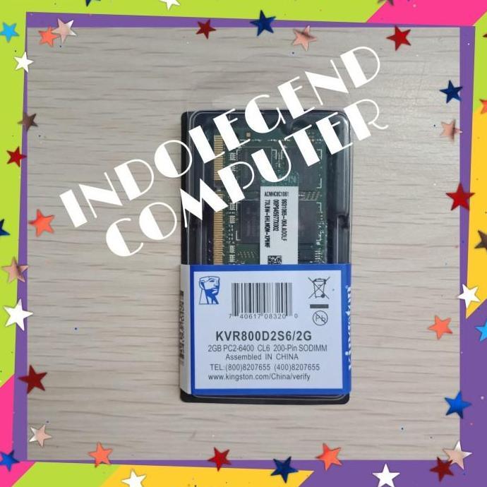 KINGSTON SODIM DDR2 2GB PC6400