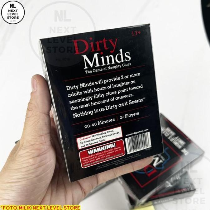 Aminahhasyim- Dirty Minds Card Game Board Games Party Drinking NSFW Dewasa Diskon