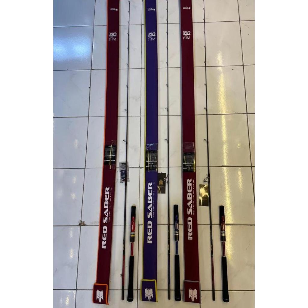 Termurah Joran Tridentech Red Saber Light Cast & Jig Game