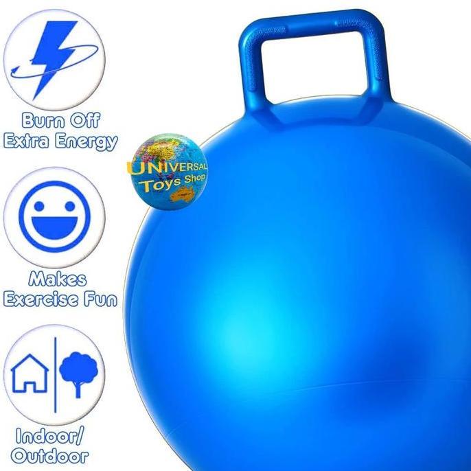 Kit- Mainan Bola Karet Jumping Bola Jumbo Berkualitas - Jumping Ball Anak Jumbo