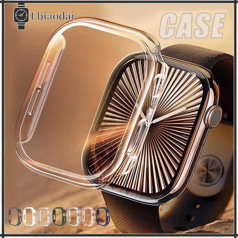 NEW DEALS Hard Bumper No Glass PC Case for Apple Watch SE 2 IWatch Series 10 9 8 7 6 5 4 3 2 1 Ultra