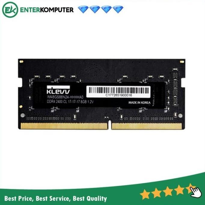 KLEVV SO-DIMM DDR4 Value Series PC25600 8GB (1x8GB) / RAM Laptop 8GB