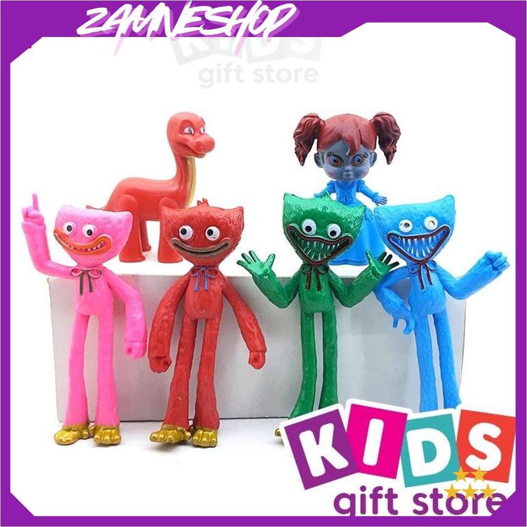 Huggy Wuggy Figure Set - Mainan Figur KGS Sale