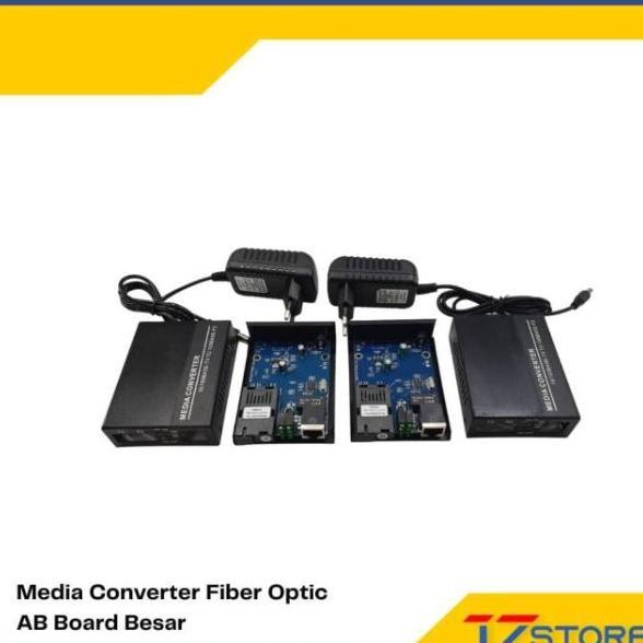 HARGA DISC - Media Converter Fiber Optic AB Board Besar
