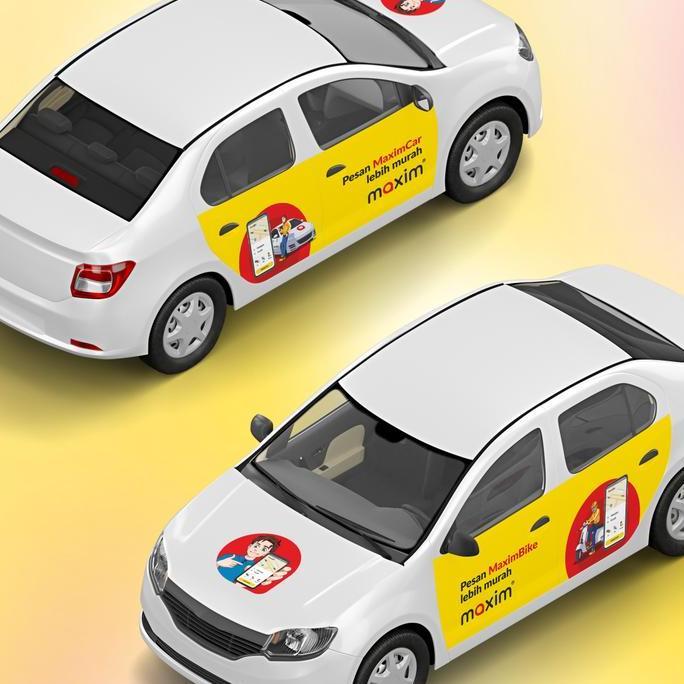 Grosir Maxim - Sticker Mobil Full Branding