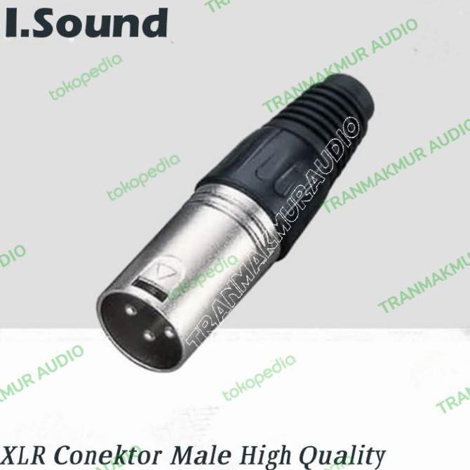 KONEKTOR JACK XLR MALE MICROPHONE JACK CANON TRAN27