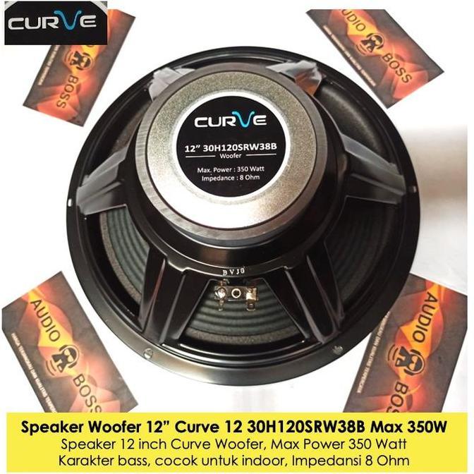 cvbelling / Speaker 12 Inch Curve Woofer 350 Watt - Speaker Curve 12" Woofer 350W Diskon