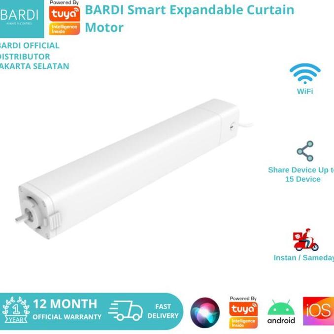 TERMURAH - BARDI Smart Expandable Curtain Motor