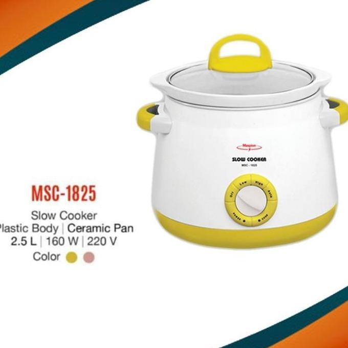 Tronix- Slow Cooker Maspion Msc1825 / Msc 1825 / Slow Cooker Maspion 2.5Ltr
