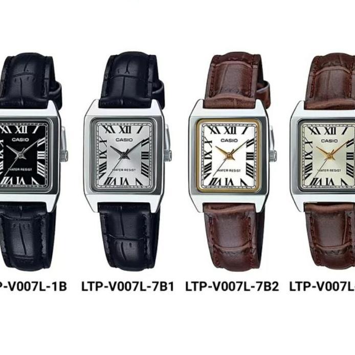 jam Casio wanita LTPV007L / LTP-V007L-7B1 ORIGINAL