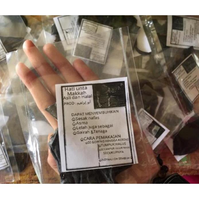 Hati onta/ati/ unta Arab Asli obat asma dan paru-paru