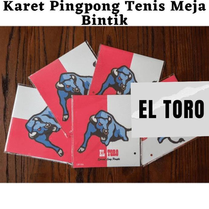 Karet Pingpong Tenis Meja Bintik JAHANAM MERK EL TORO