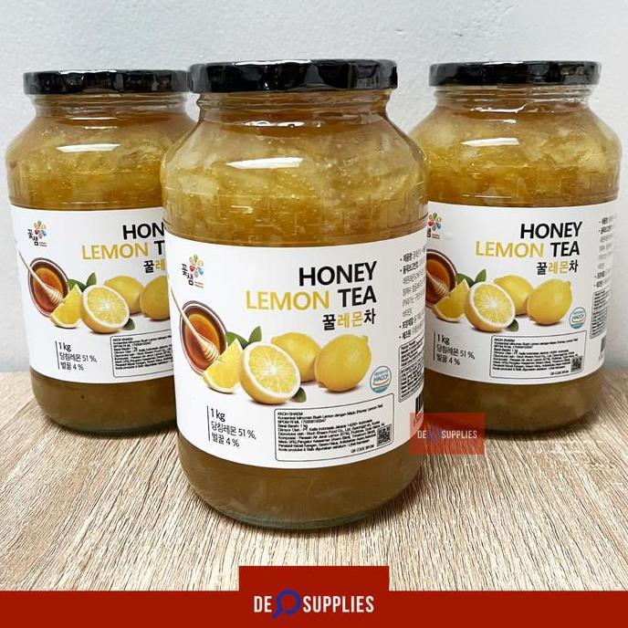 Ready Kkoh Shaem Honey Lemon Tea 1kg - Teh Lemon dgn Madu Korea Minuman
