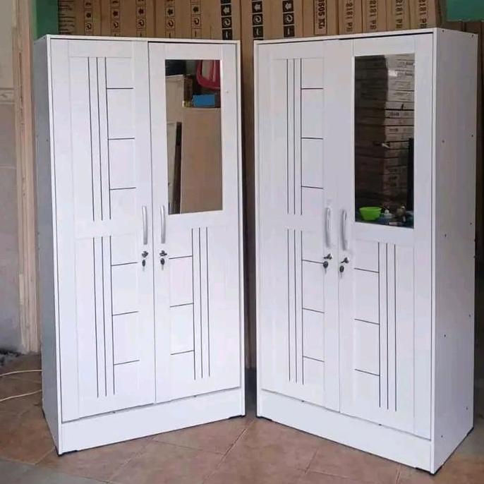 Terlaris New Olimpic Lemari Pakaian Gantungan Bahan Partikel Furniture Dengan Desain Minimalis Dan M