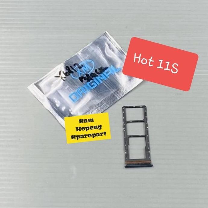 SIMLOCK SIMTRAY SIM CARD LOCK TRAY SIMCARD COMPATIBLE INFINIX SMART 8 / HOT 11S / SMART 7 / NOTE 10 