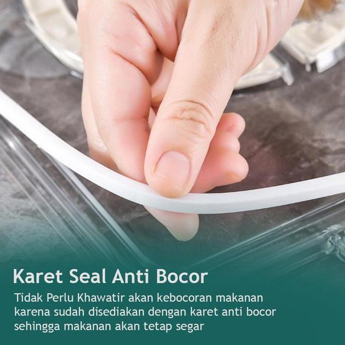 Termurah Qiek Kotak Penyimpanan Kulkas Kontainer Kulkas Food Kontainer Kotak Penyimpanan Kulkas Akri
