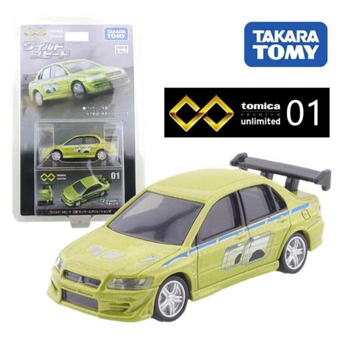 Promo Tomica Premium Unlimited 01 Fast Furious Mitsubishi Lancer Evo Vii