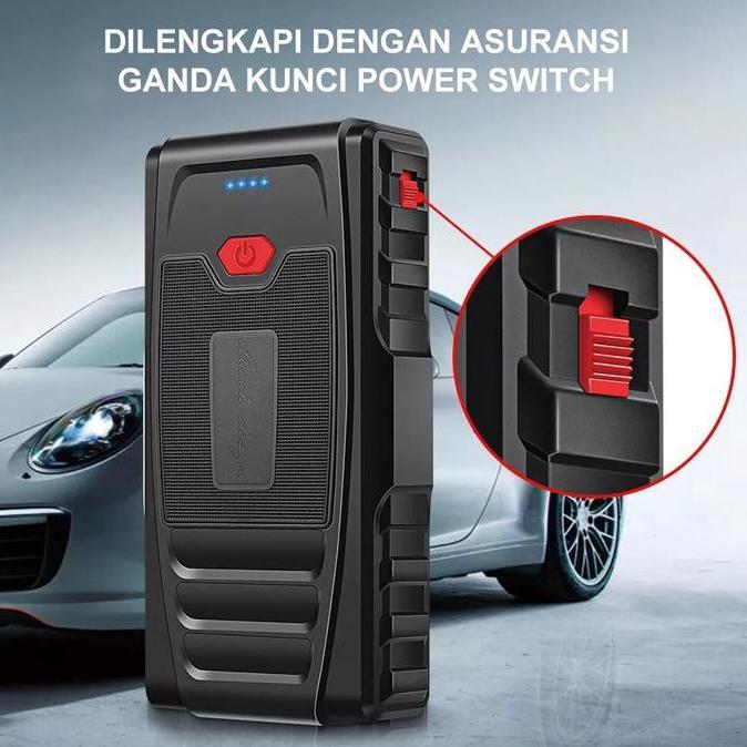 Grosir [Pengiriman 24 Jam] Soarfly 29800Mah Starter Aki Mobil Darurat Portabel, Power Bank, Pompa An