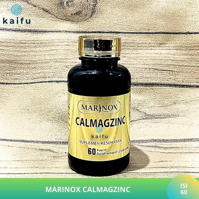 Marinox CalMagZinc Plus - Suplemen Kesehatan dengan Vitamin D, Calcium, Magnesium, Zink & Copper - I