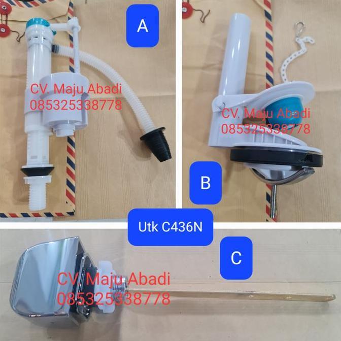 Sparepart TOTO Alat Dalam Tangki (Fitting) C436N TX436C1-3WS