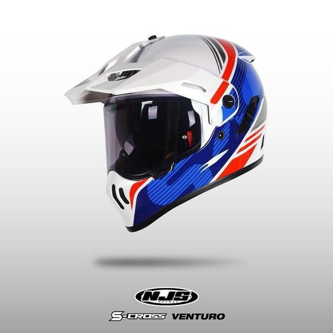 Termurah Njs S-Cross Venturo - Helm Fullface | Njs Scross | Scross | Njs Adventure | Njs Touring | H