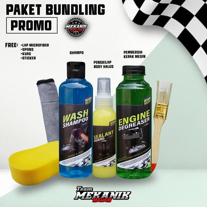PAKET CUCI PROMO MEKANIK MALAM