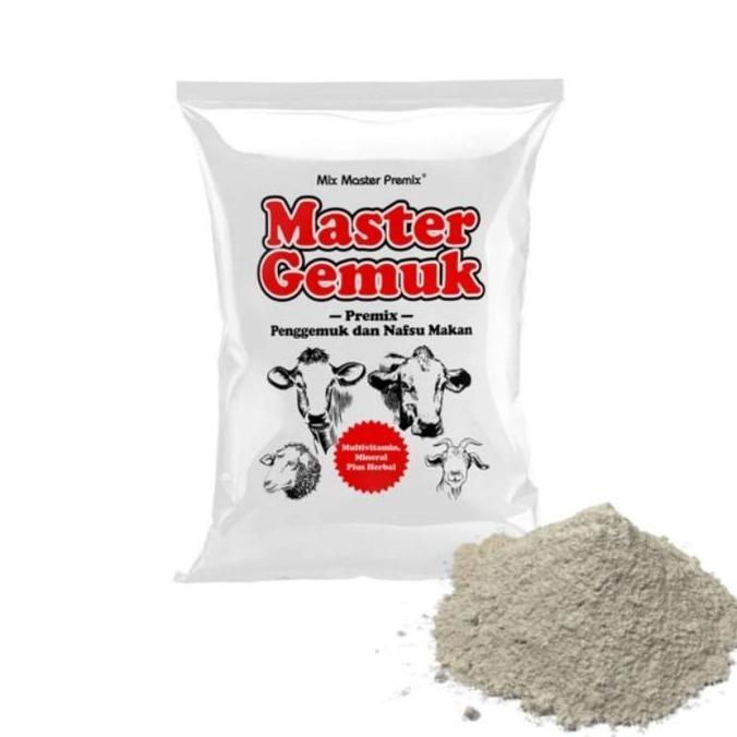 Master Gemuk Premix 1 Kg - Premix Ternak - Premix Kambing - Premix Sapi - Premix Domba - Suplemen Sa