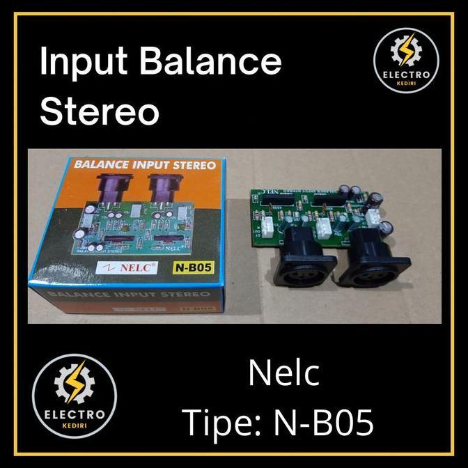 &<&<&<&] Kit Input Balance Stereo Nelc | rakitan belens input stereo | N-B05
