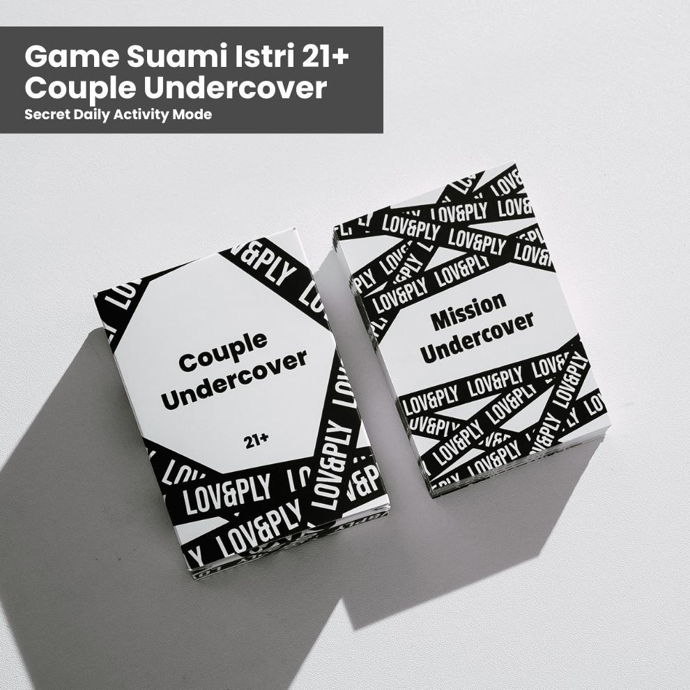 LOV&PLY  Truth or Dare 21+ / Couple Undercover Mode / Mainan Suami Istri / Game Dewasa 21+ /  Couple