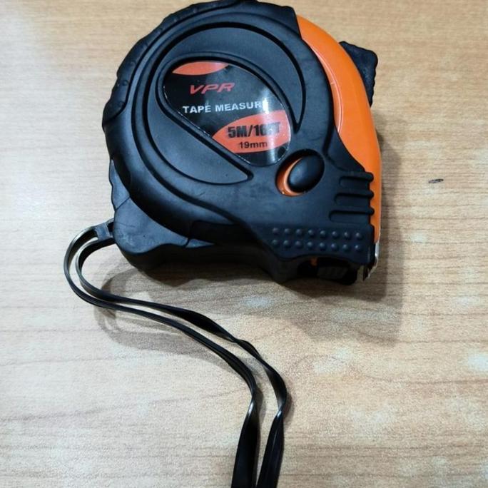 Trumento- Vpr 5 Meteran Vpr 5 Meter / Meteran Tukang Lapis Karet 5Meter