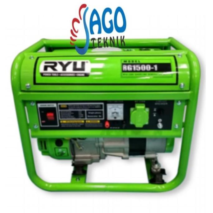 +%+%+%] Mesin Genset Ryu RG1500-1 1000 watt Generator Bensin RYU