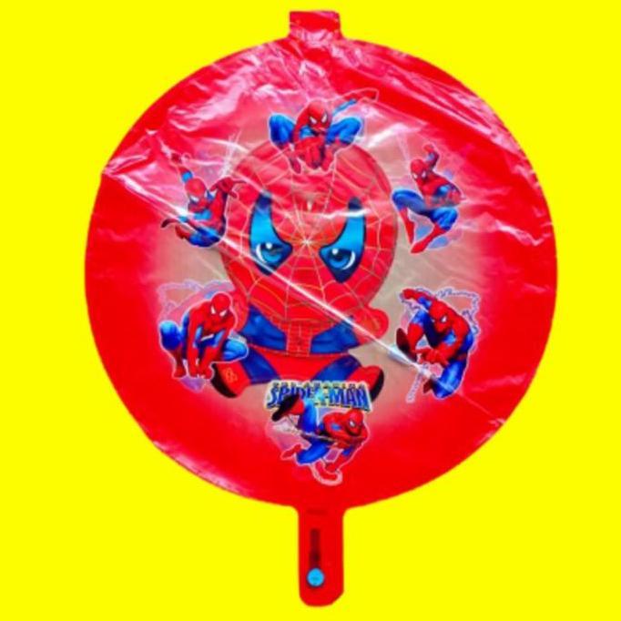 Isi DOBEL Spiderman (Balon gas/ balon terbang/ Balon karakter)
