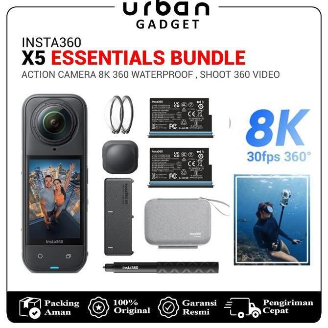 Insta360 X5 Action Cam 8k 360 Action Camera | Action Camera Insta 360 ONE X5 Action Cam - Resmi