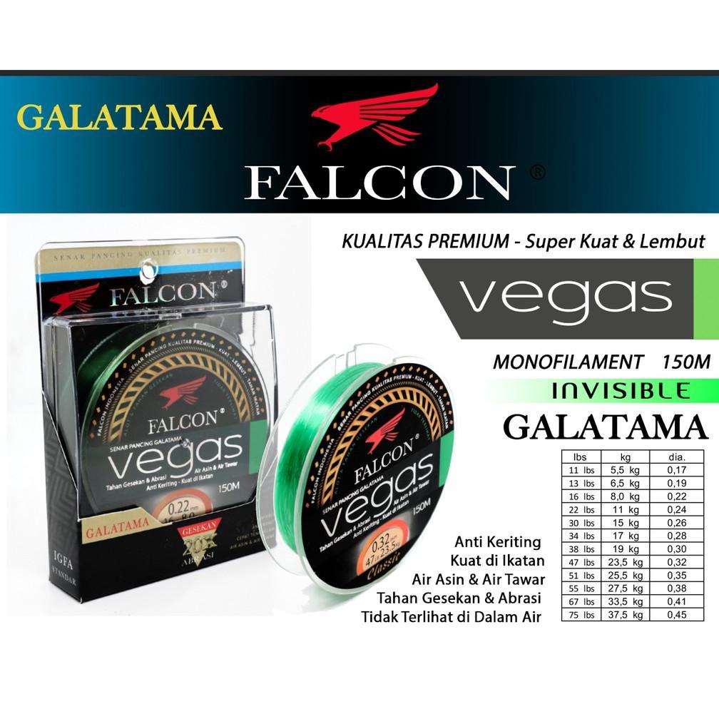Senar Pancing Falcon VEGAS 150 Meter