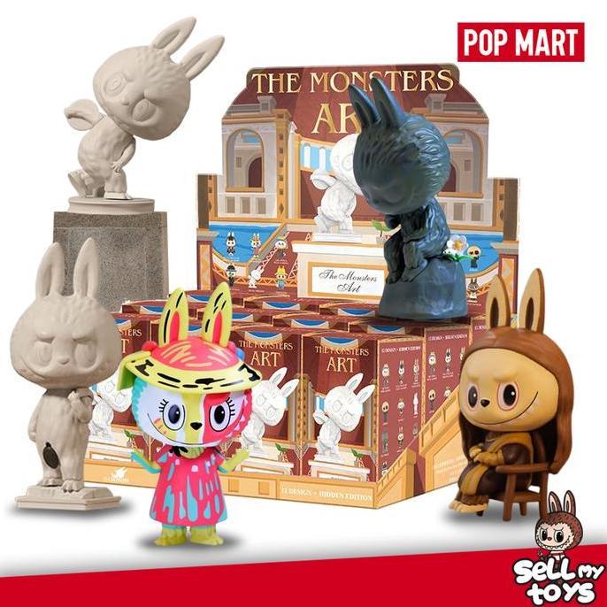 HOT SALE POP MART THE MONSTERS ART SERIES LABUBU MONALISA TERMURAH