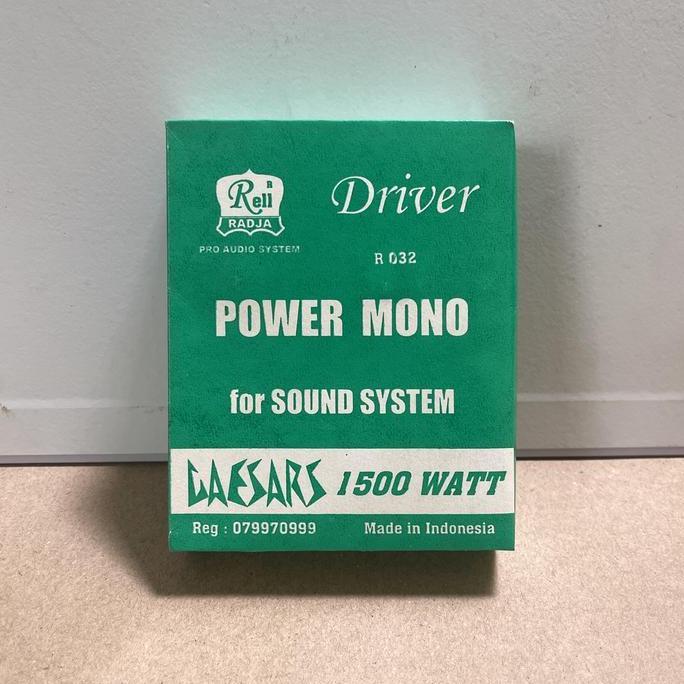 Ready stock] Kit Driver Power Mono Caesars 1500 watt Rell | driver 1500w | R.032