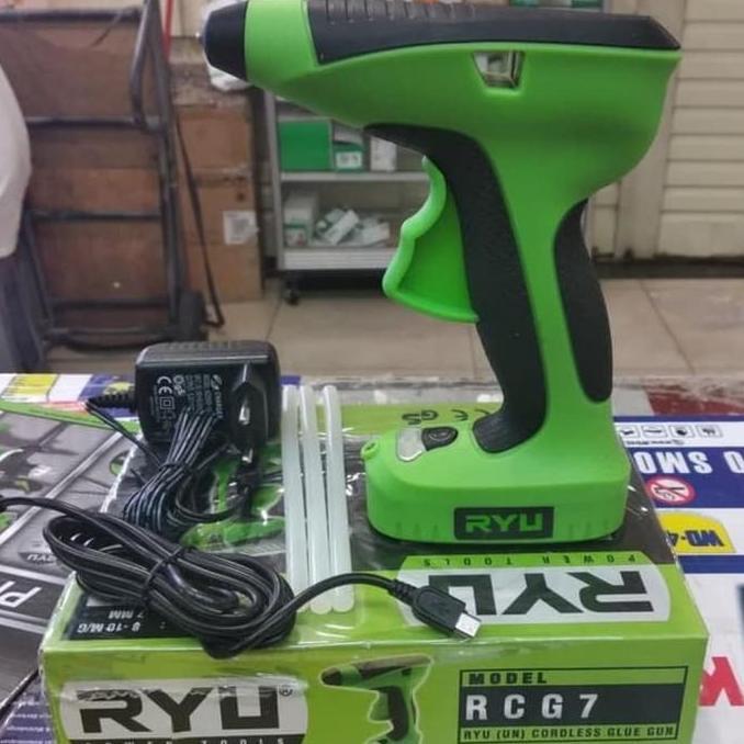 :<:<:<:<] Glue Gun Ryu - Ryu Cordless Glue Gun - RYU RCG 7
