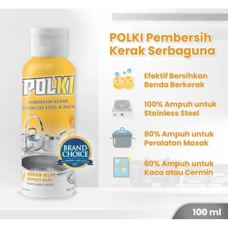 Paket Polki Fantastic Four / Polki Pembersih 4jenis / Polki Pembersih Komplit / Polki Pembersih Kulk