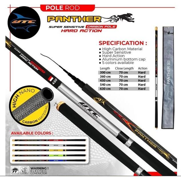 Joran Tegek UTC Panther Carbon Pole 360-630 cm