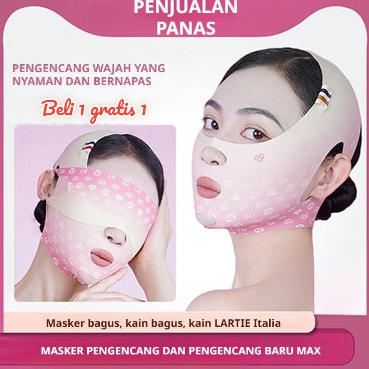 /Spesial Ramadhan/V Face Facial Bandage Thten Nasolabial Folds Facial Lifting Mask | Masker Pengenca