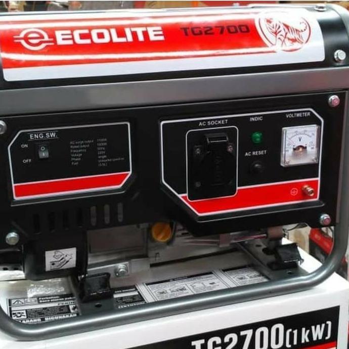 best produk] Genset 1000 watt ECOGEN ECOLITE TG 2700 / ECOLITE TG2700