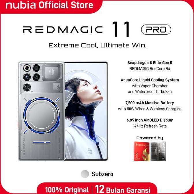 pasweger_ - [new product] handphone gaming redmagic 11 pro 5g snapdragon 8 elite gen 5 ram 16gb + ro