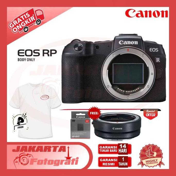 Canon EOS RP Body Only Mirrorless Only EOS RP BO RESMI