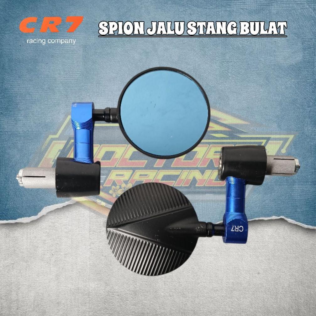 BEST DEALS Spion Jalu Spion Bulat CNC Kaca Biru Universal Motor Scoopy Beat Nmax Pcx Mio Vario Vixio