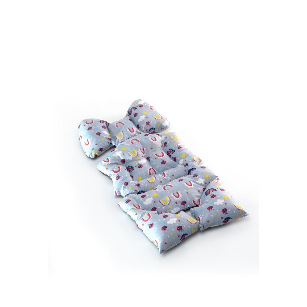 Discount CUDDLEME Baby - Stroller Pad Empuk Katun Organik Alas Dorong Kasur Bayi Anti Panas Adjustab