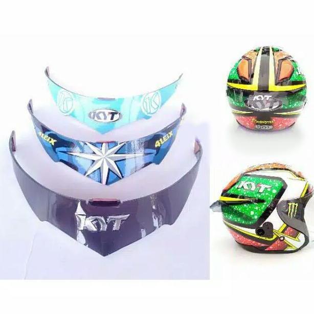 HOT SALE SPOILER HELM KYT KYOTO MOTIF AQUAMARINE/ESPARGARO/SMOKE