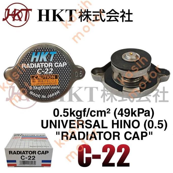 TUTUP RADIATOR CAP RADIATOR 0.5 UNIVERSAL HINO ORIGINAL HKT JAPAN 100%
