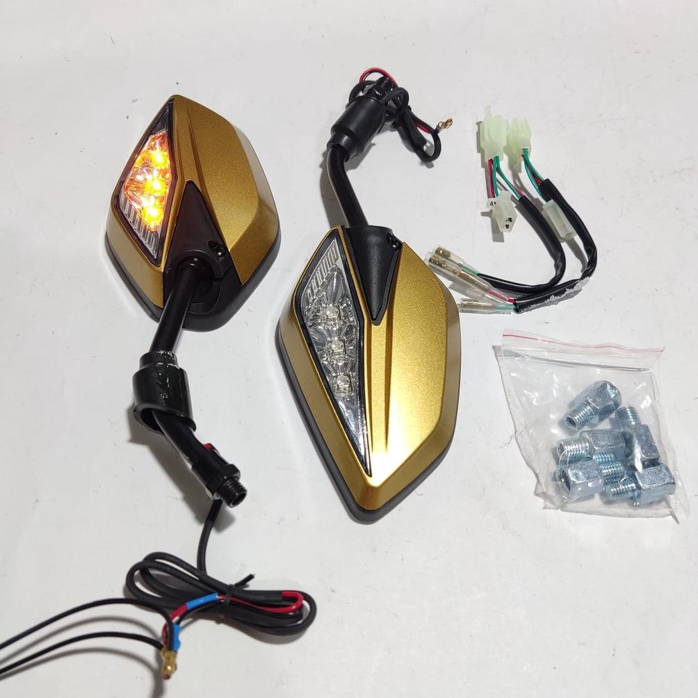 NEW PROMO SPION MOTOR LAMPU LED+ SEN SEMUA MOTOR beat vario dll