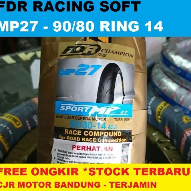 Ban FDR Sport MP 27 90/80 Ring 14 MP27 Ban Racing Soft Compound STOCK BARU