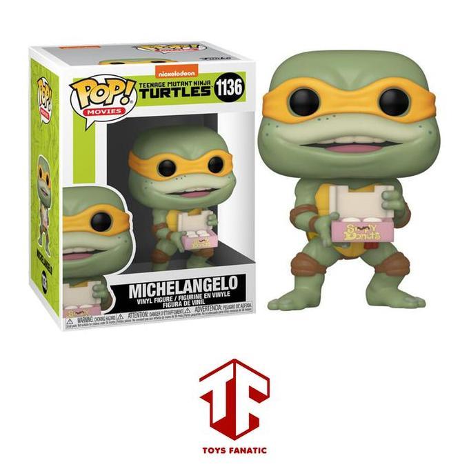 HOT SALE FUNKO POP TEENAGE MUTANT NINJA TURTLES - MICHAELANGELO #1136 TERMURAH